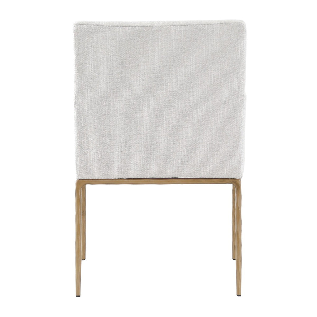 Keiichi Sloane Dining Arm Chair in Aged Brass, view 5
