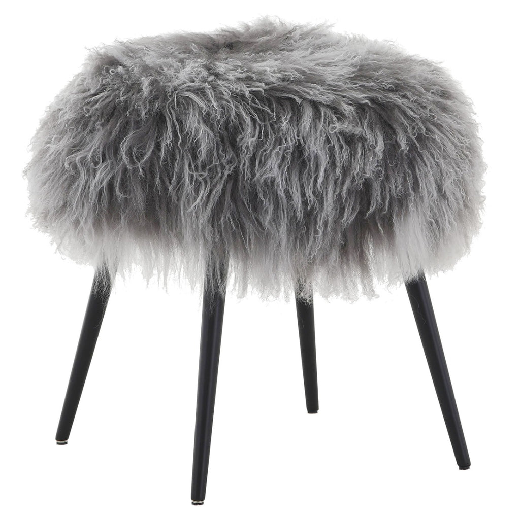 Keiichi Baaarb Stool in Grey
