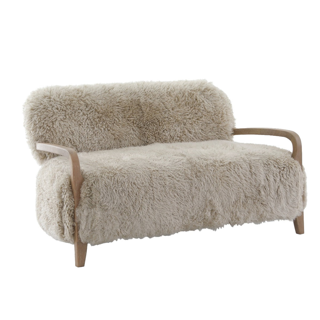 Keiichi Baaarb Real Sheepskin Sofa