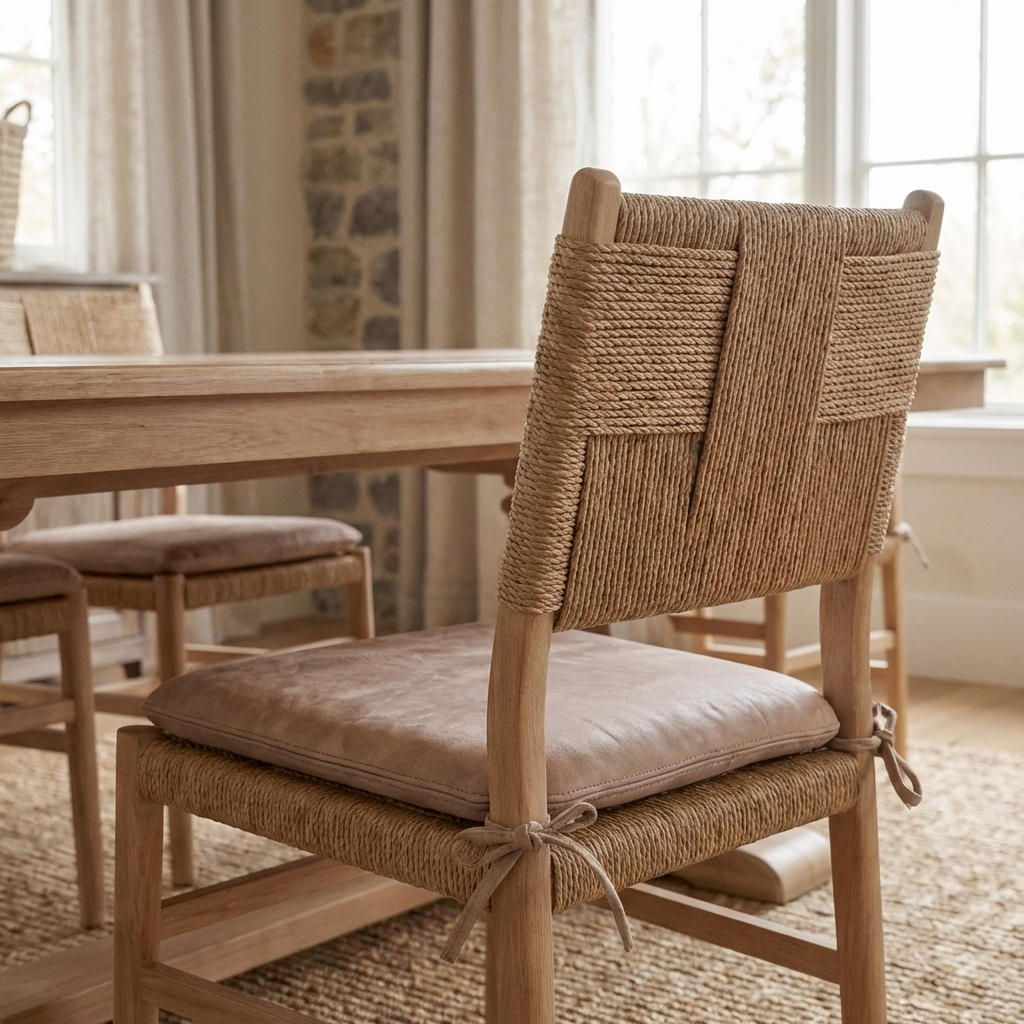 Keiichi Radford Rope Back Dining Chair, view 2