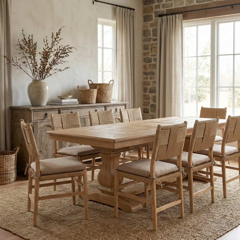Keiichi Radford Rope Back Dining Chair, view 3