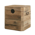 Keiichi Reclaimed Oak Bedside Trunk
