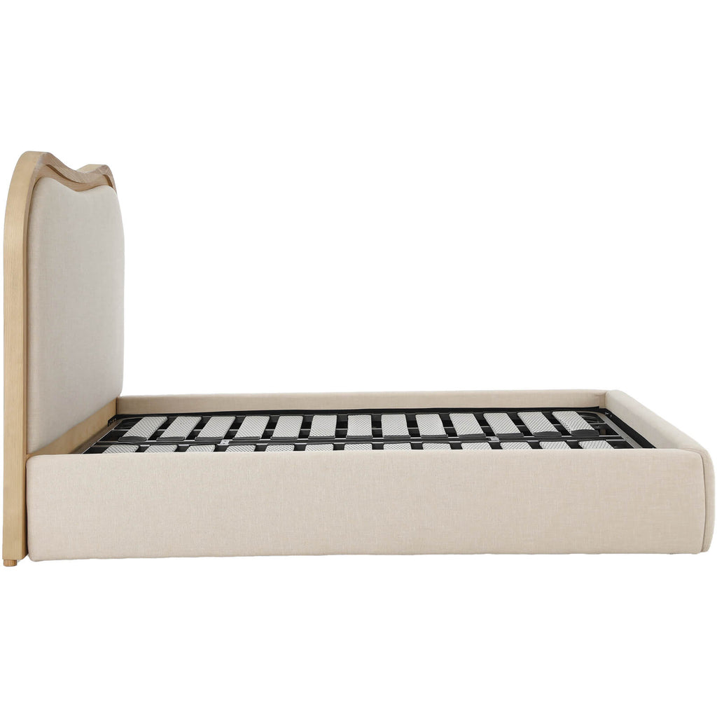 Keiichi Sandford Curved Upholstered Bed - King Size, view 4