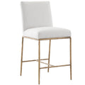 Keiichi Sloane Counter Stool in Aged Brass