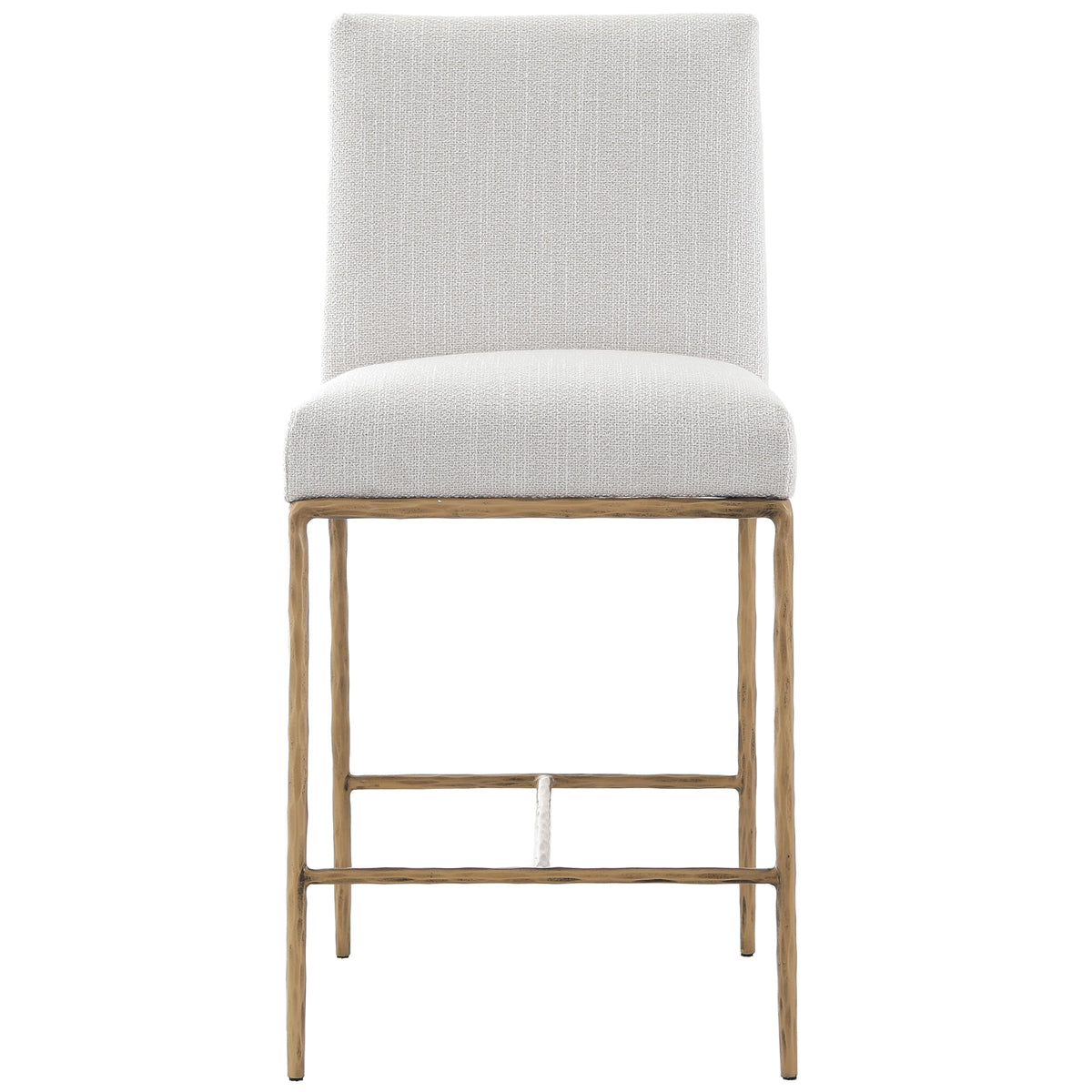 Keiichi Sloane Counter Stool in Aged Brass, view 3