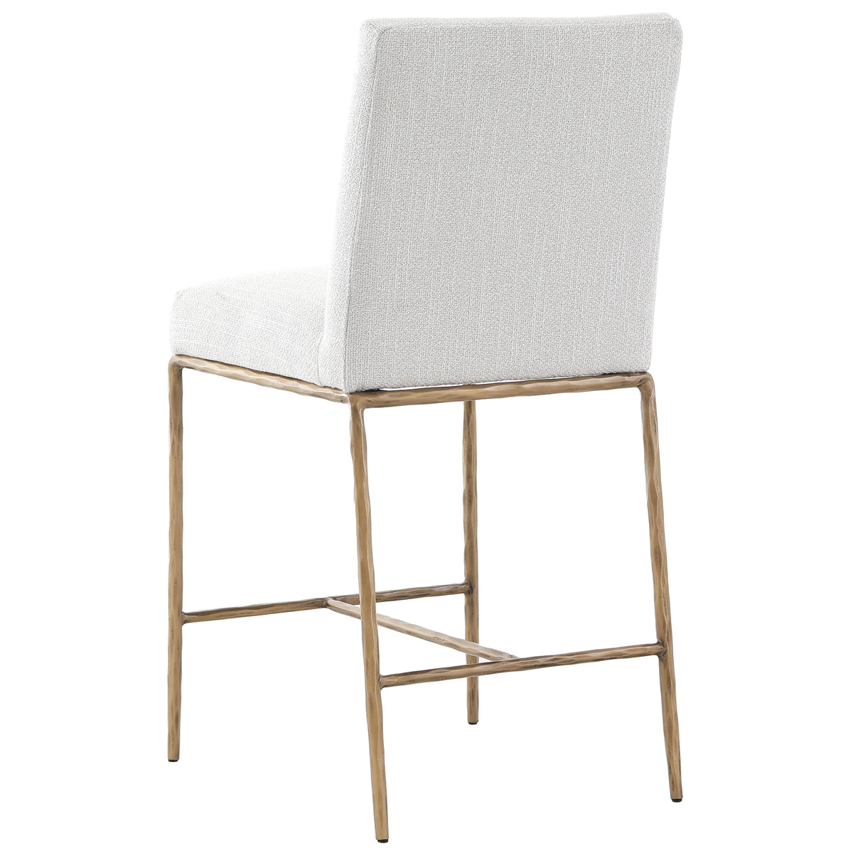 Keiichi Sloane Counter Stool in Aged Brass, view 6