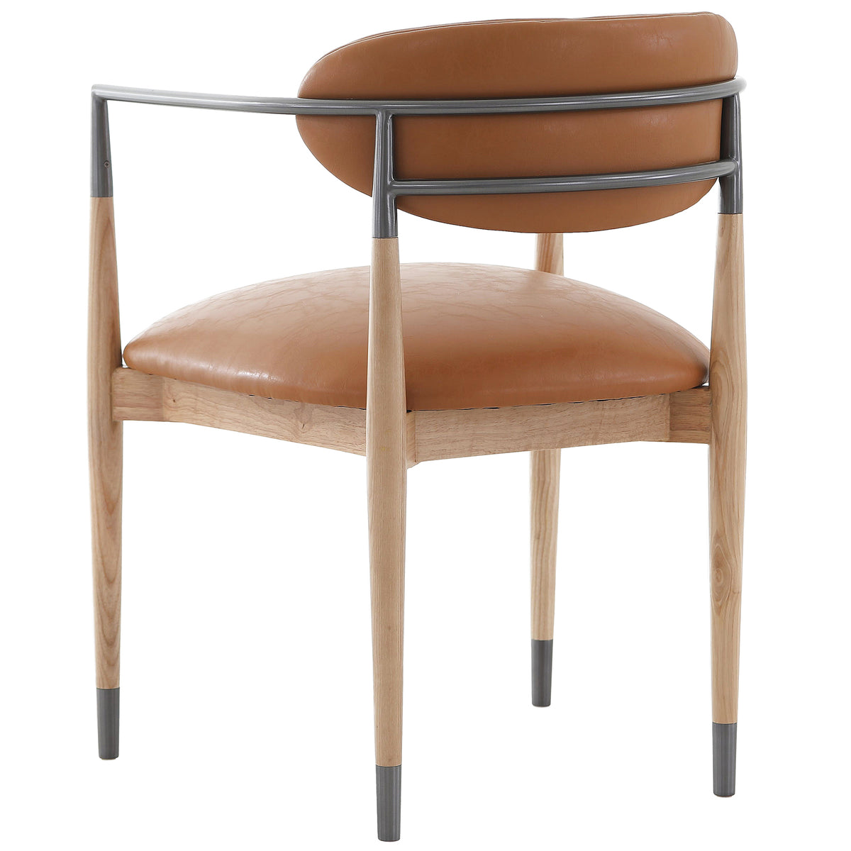 Keiichi Soho Dining Chair in Natural and Bronze, view 17