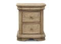 Keiichi Fulbrook Oak 3 Drawer Bedside Table