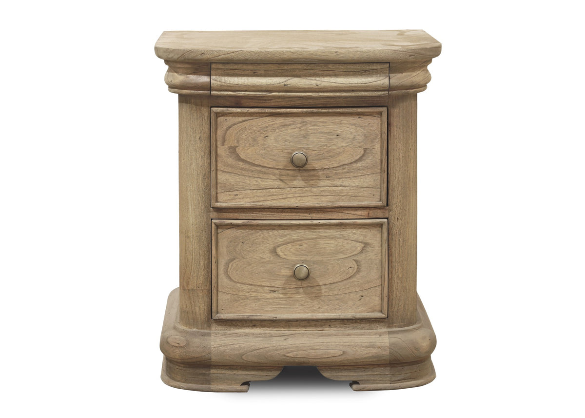 Keiichi Fulbrook Oak 3 Drawer Bedside Table