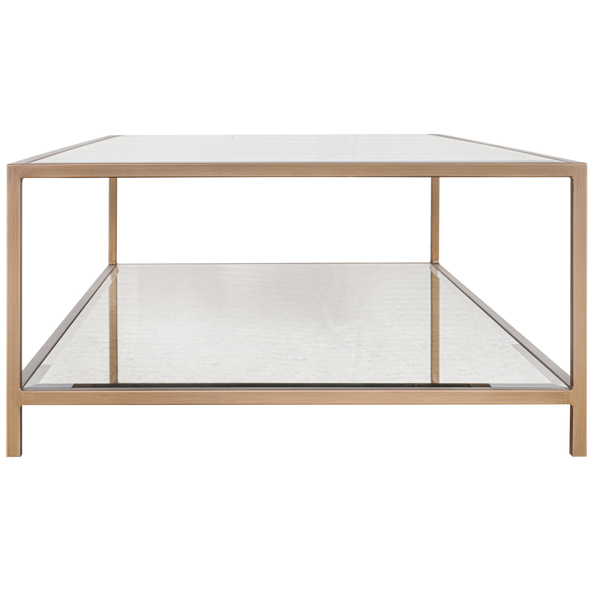 Keiichi Upton Coffee Table in Antique Brass, view 5