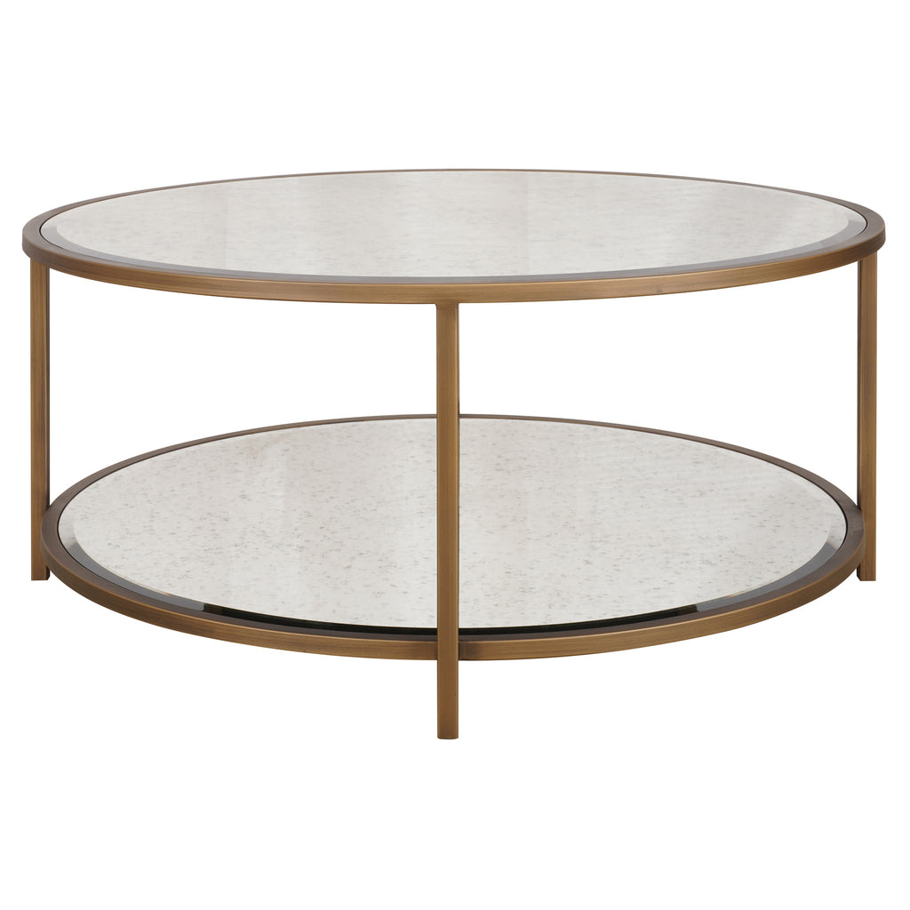 Keiichi Upton Coffee Table in Antique Brass, view 10