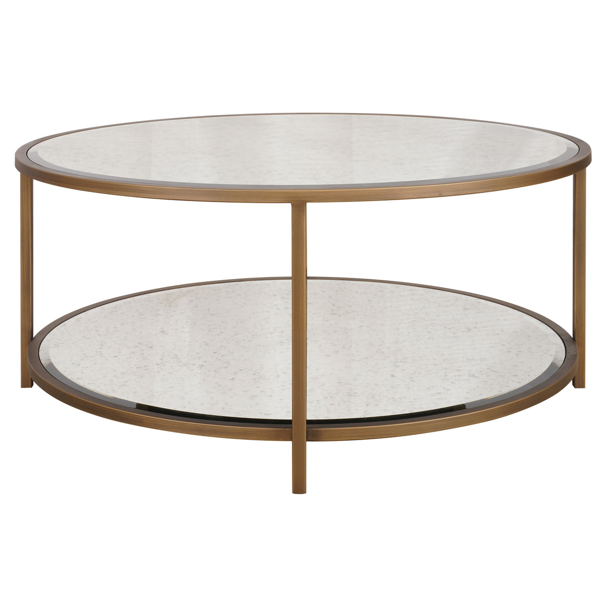 Keiichi Upton Coffee Table in Antique Brass, view 10