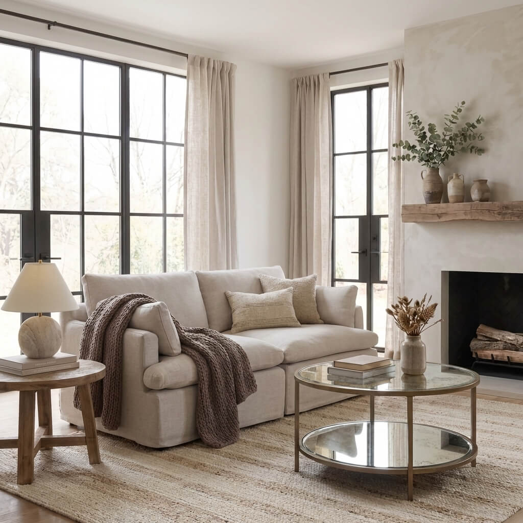 Keiichi Upton Coffee Table in Antique Brass, view 8