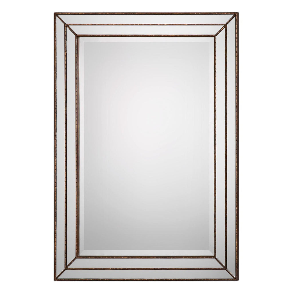 Keiichi Triple Frame Mirror Bronze Finish