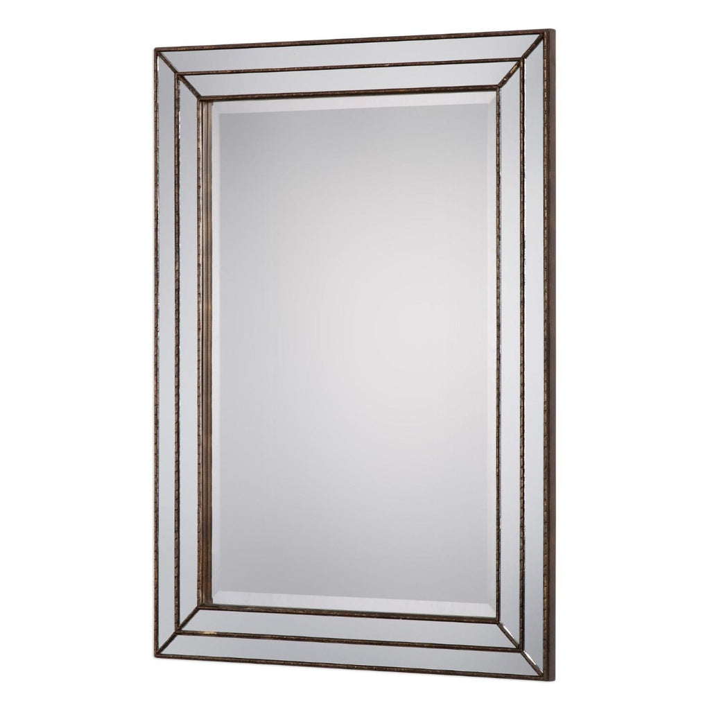Keiichi Triple Frame Mirror Bronze Finish, view 3