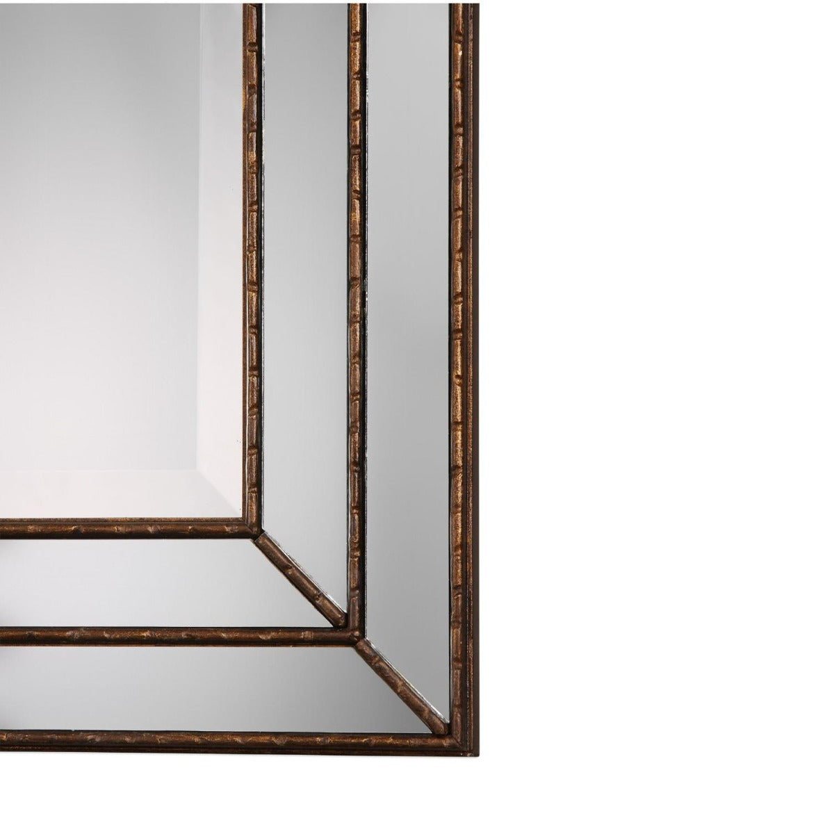 Keiichi Triple Frame Mirror Bronze Finish, view 4