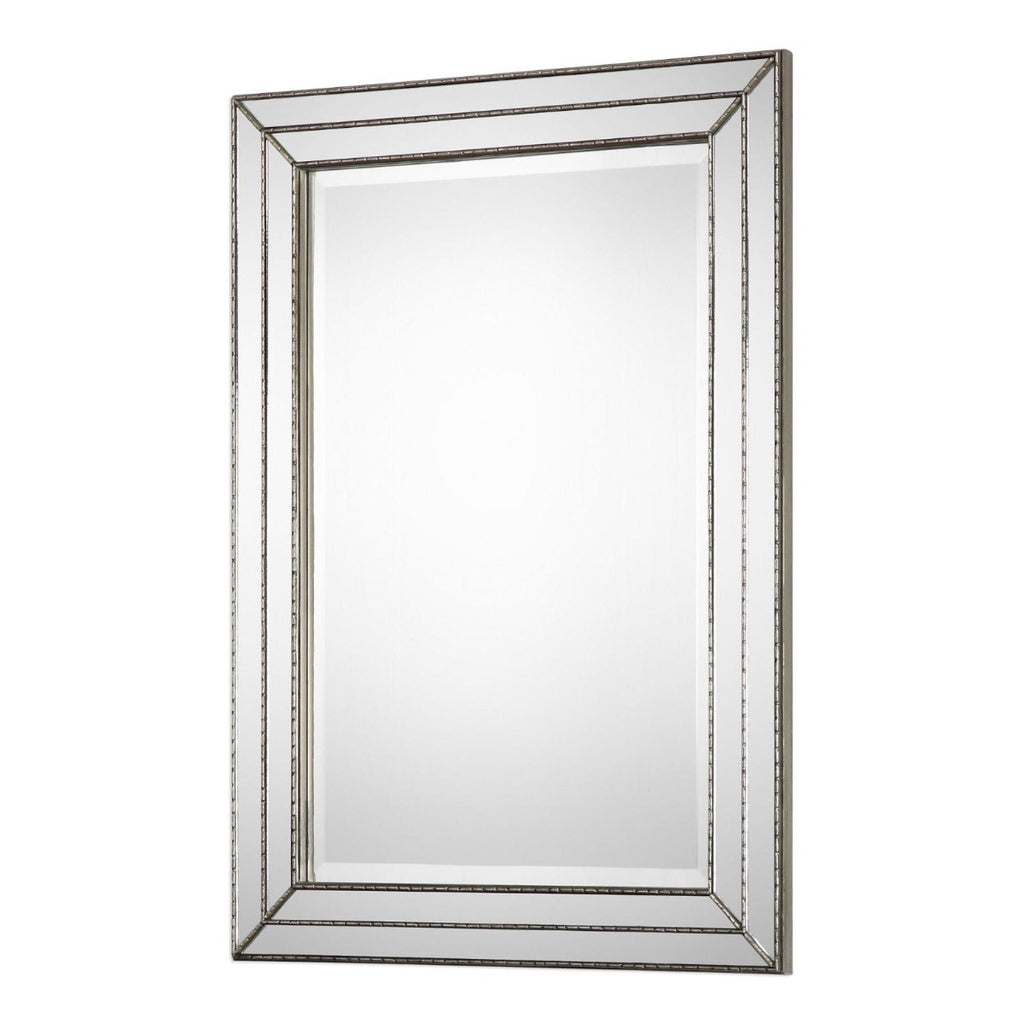 Keiichi Triple Frame Mirror Silver Finish, view 3