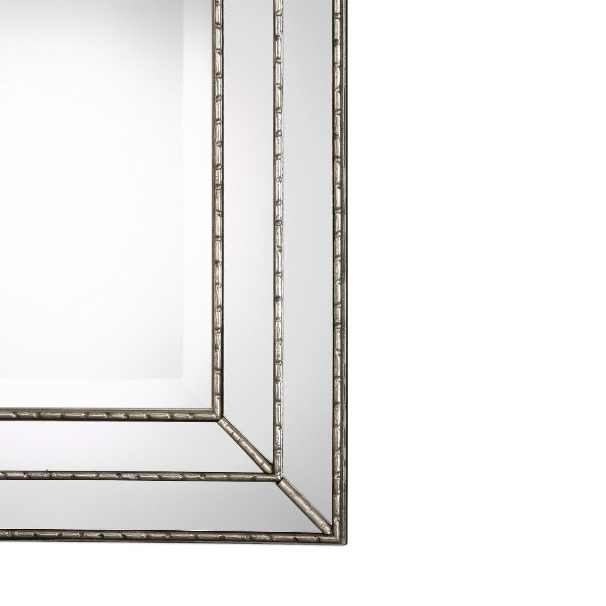 Keiichi Triple Frame Mirror Silver Finish, view 4