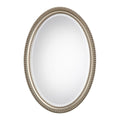 Keiichi Edith Mirror Antique Silver Finish