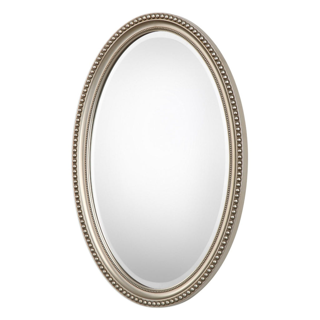 Keiichi Edith Mirror Antique Silver Finish, view 4