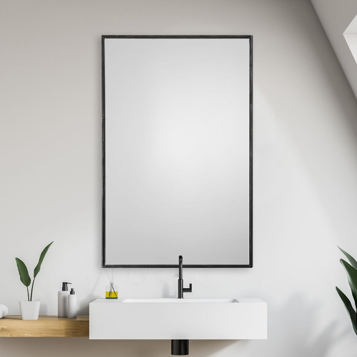 Keiichi Simple Mirror Bronze, view 2