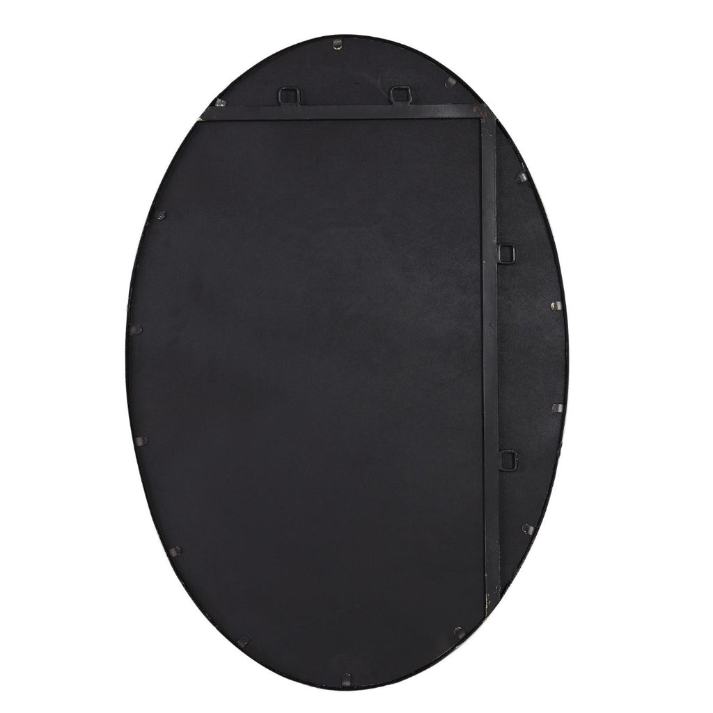 Keiichi Oval Mirror Gold Leaf, view 6