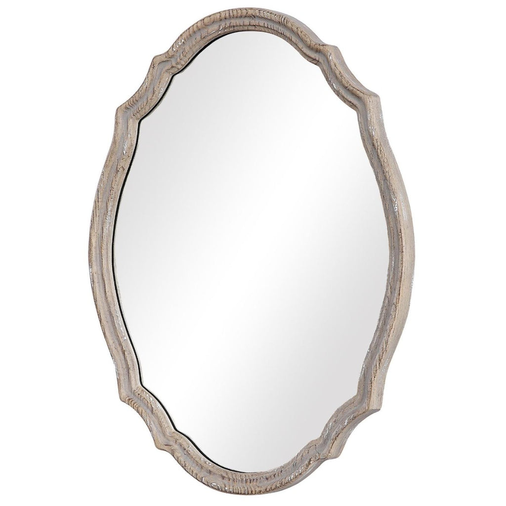 Keiichi Aurelia Wood Effect Mirror