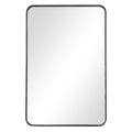 Keiichi Joe Rectangular Mirror in Dark Bronze