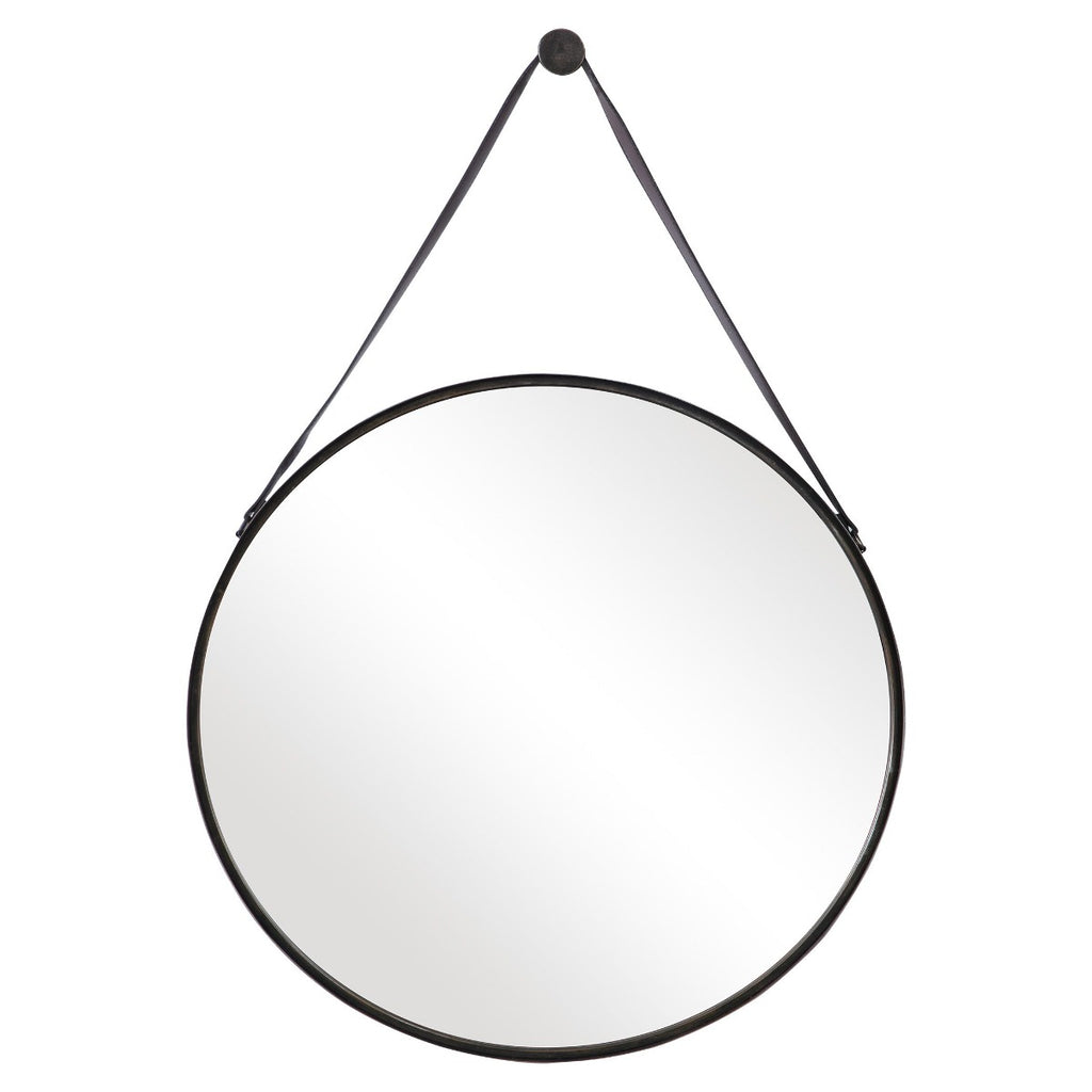Keiichi Lennon Hanging Mirror Antique Bronze, view 6