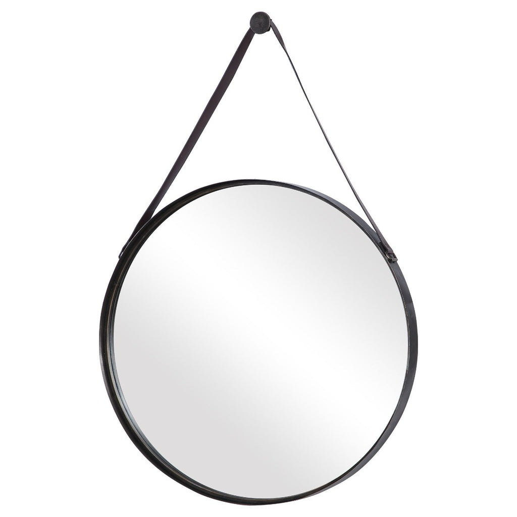 Keiichi Lennon Hanging Mirror Antique Bronze