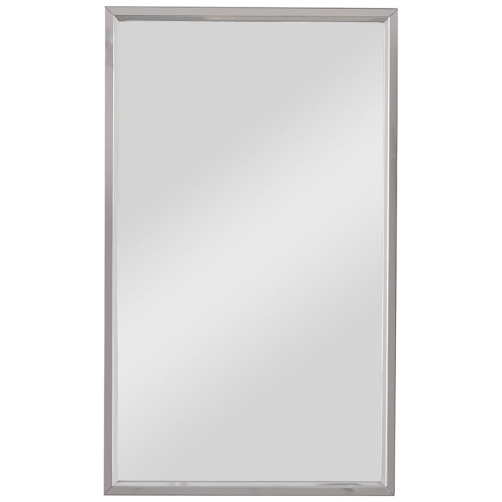 Keiichi Simple Rectangular Mirror Silver