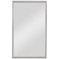 Keiichi Simple Rectangular Mirror Silver