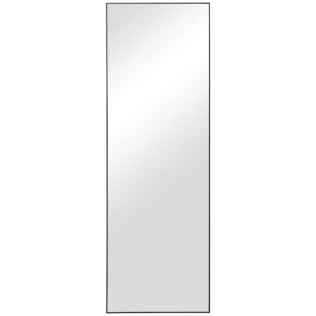 Keiichi Slim Frame Full Length Mirror in Black