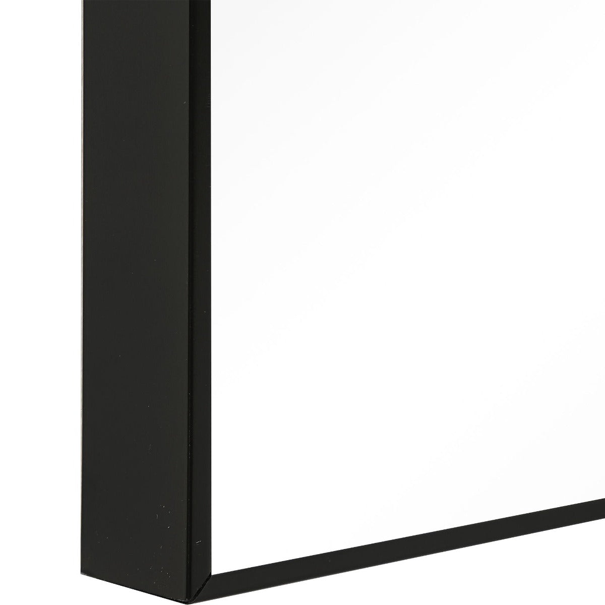 Keiichi Slim Frame Full Length Mirror in Black, view 4