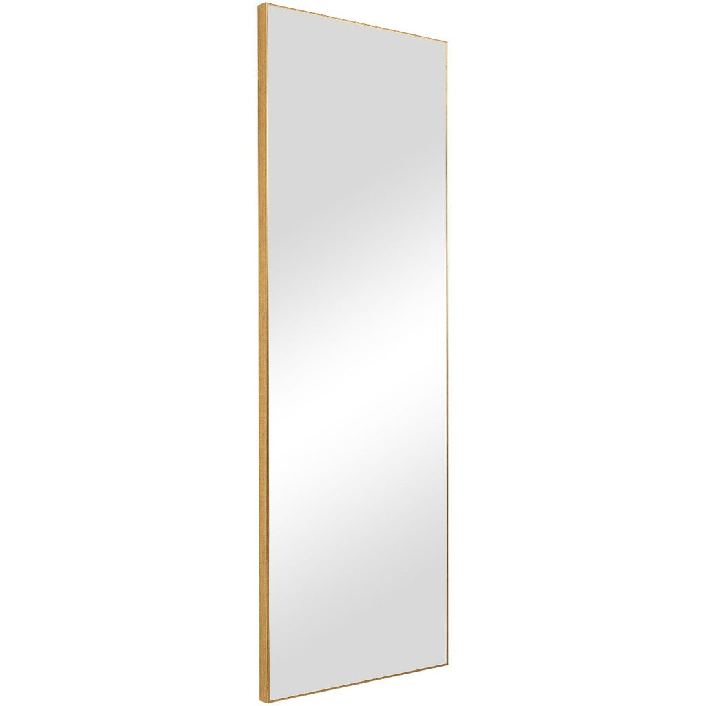 Keiichi Slim Frame Full Length Mirror in Gold, view 9