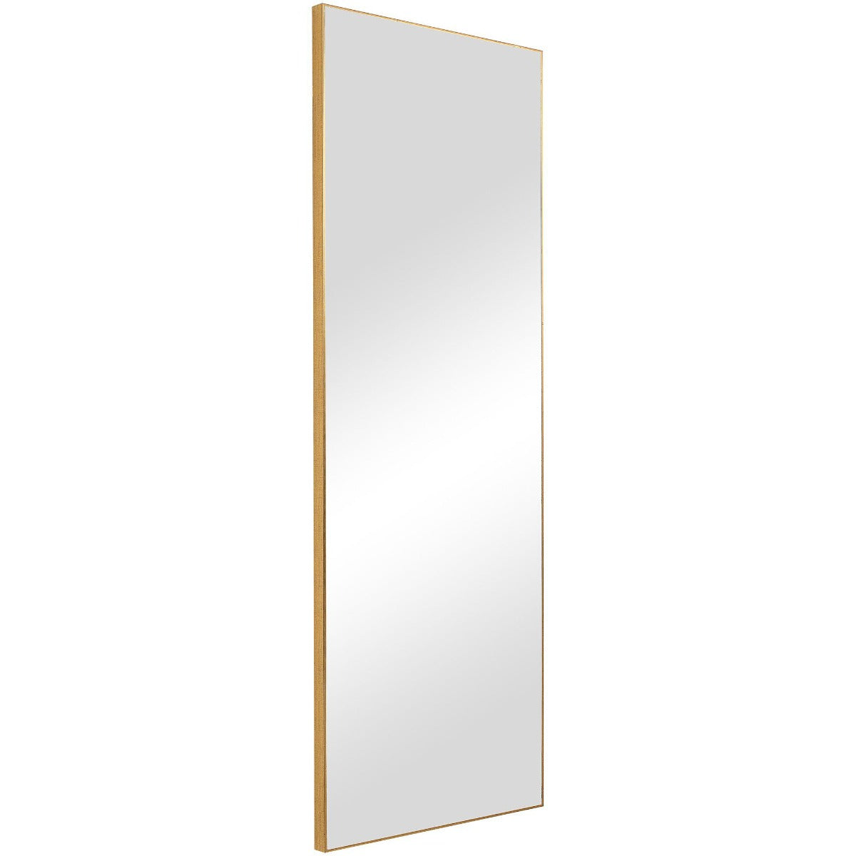 Keiichi Slim Frame Full Length Mirror in Gold, view 9