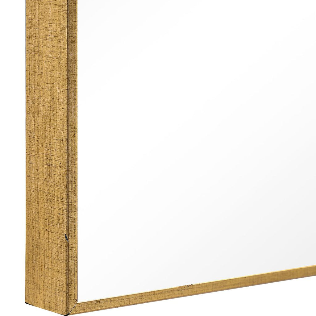 Keiichi Slim Frame Full Length Mirror in Gold, view 10