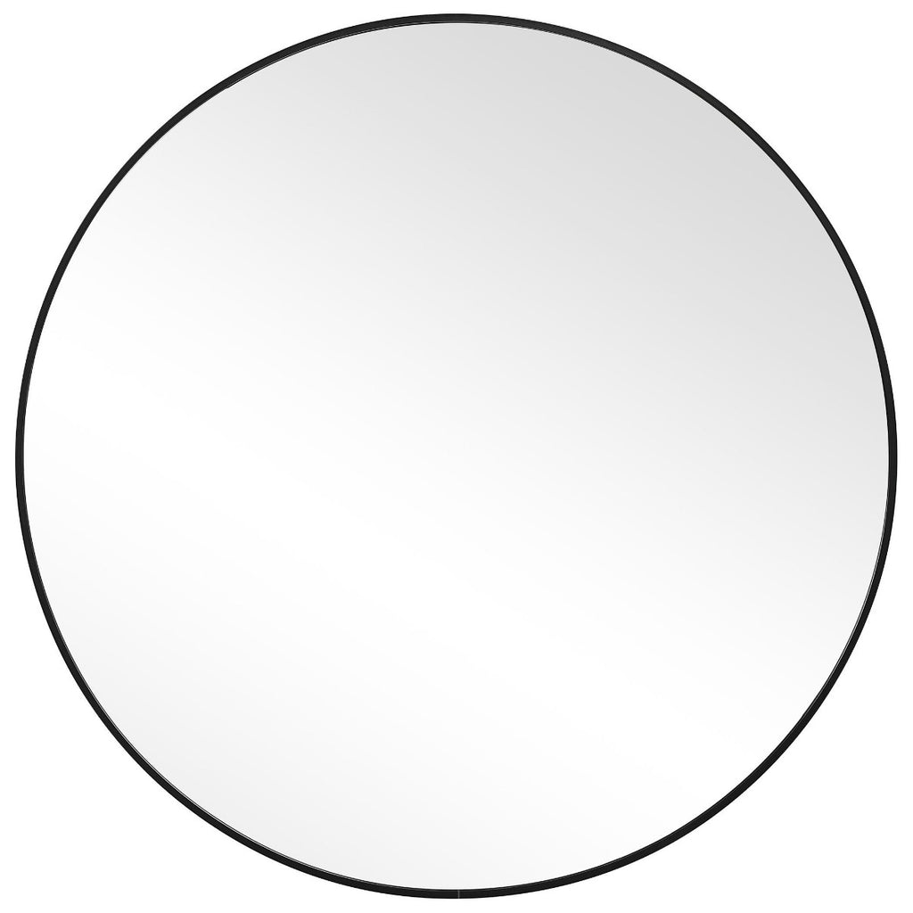 Keiichi Evelyn Round Mirror Black