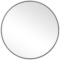 Keiichi Evelyn Round Mirror Black