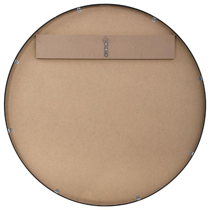 Keiichi Evelyn Round Mirror Black, view 5