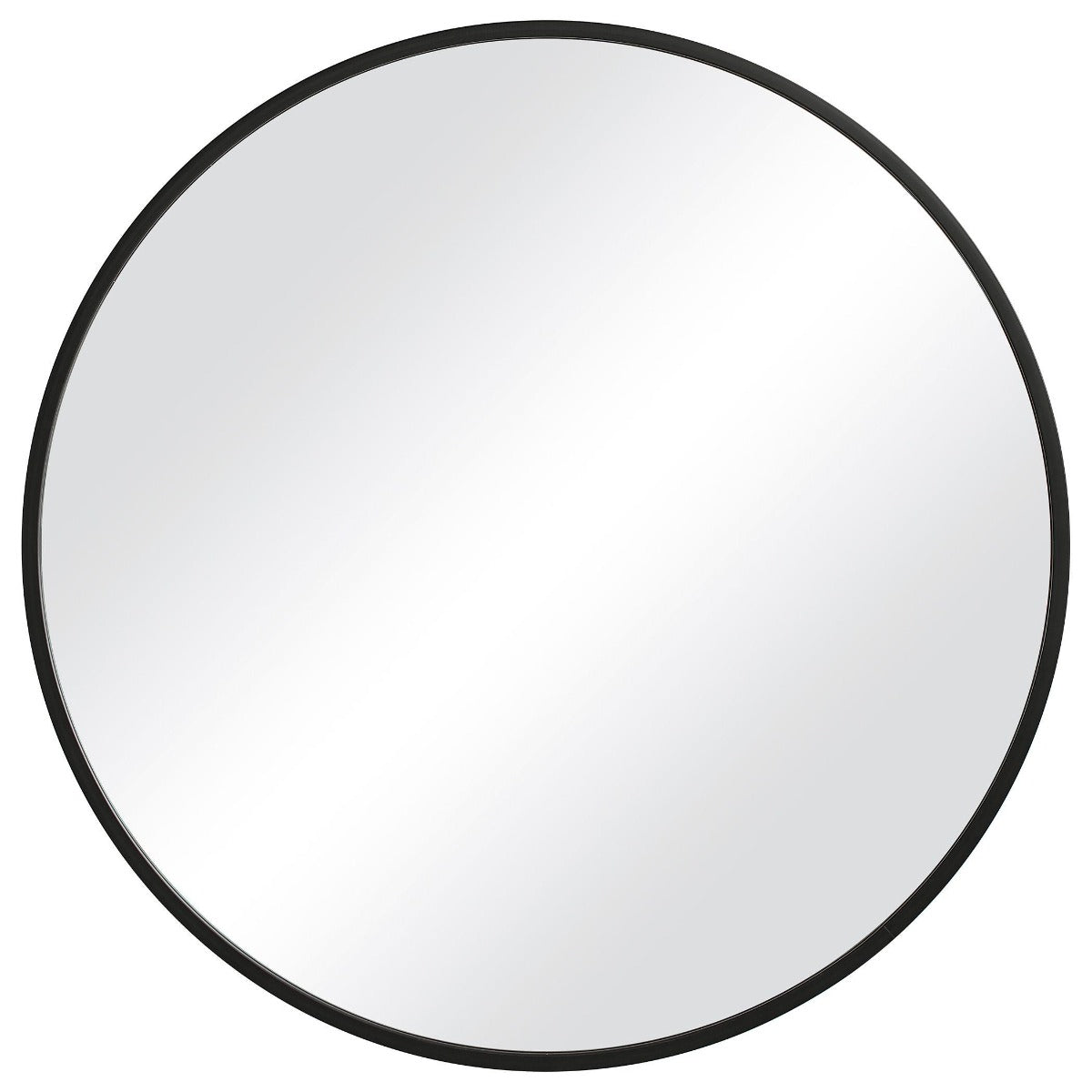 Keiichi Eve Medium Round Mirror Black