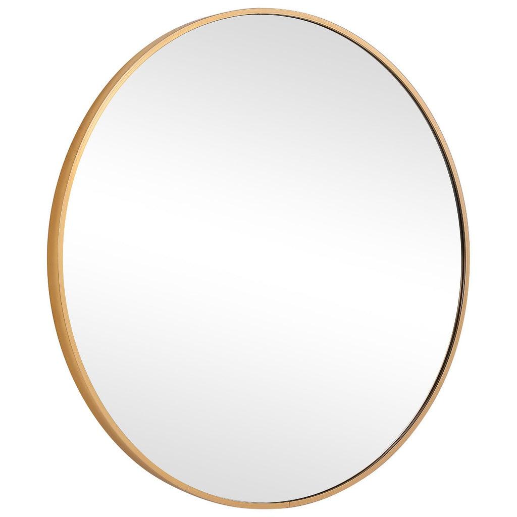 Keiichi Eve Small Round Mirror Gold, view 4