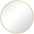 Keiichi Evelyn Round Mirror Gold
