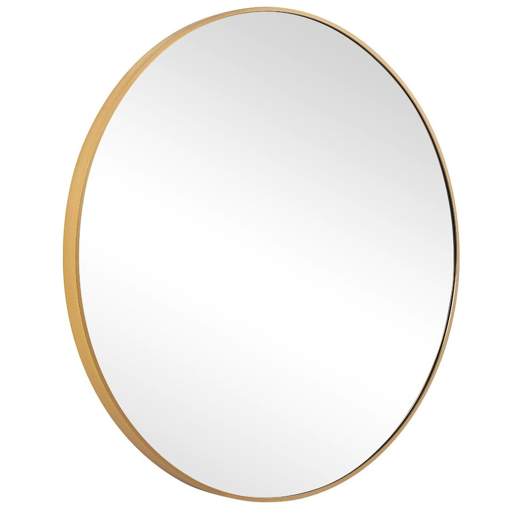 Keiichi Evelyn Round Mirror Gold, view 4