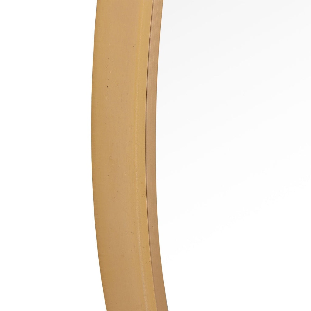 Keiichi Evelyn Round Mirror Gold, view 5