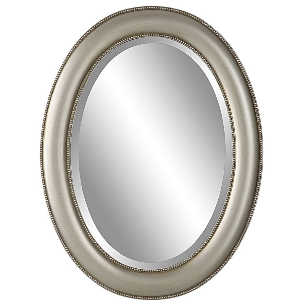 Keiichi Matthew Mirror Antique Silver
