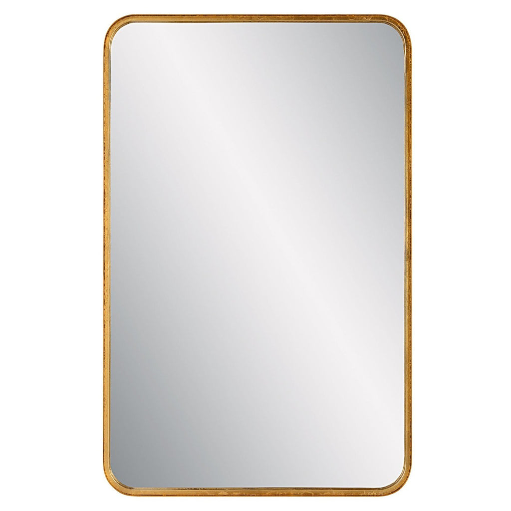 Keiichi Toby Rectangular Mirror in Gold