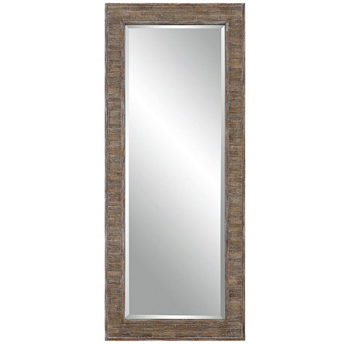 Keiichi Beachhouse Distressed Wooden Tall Mirror