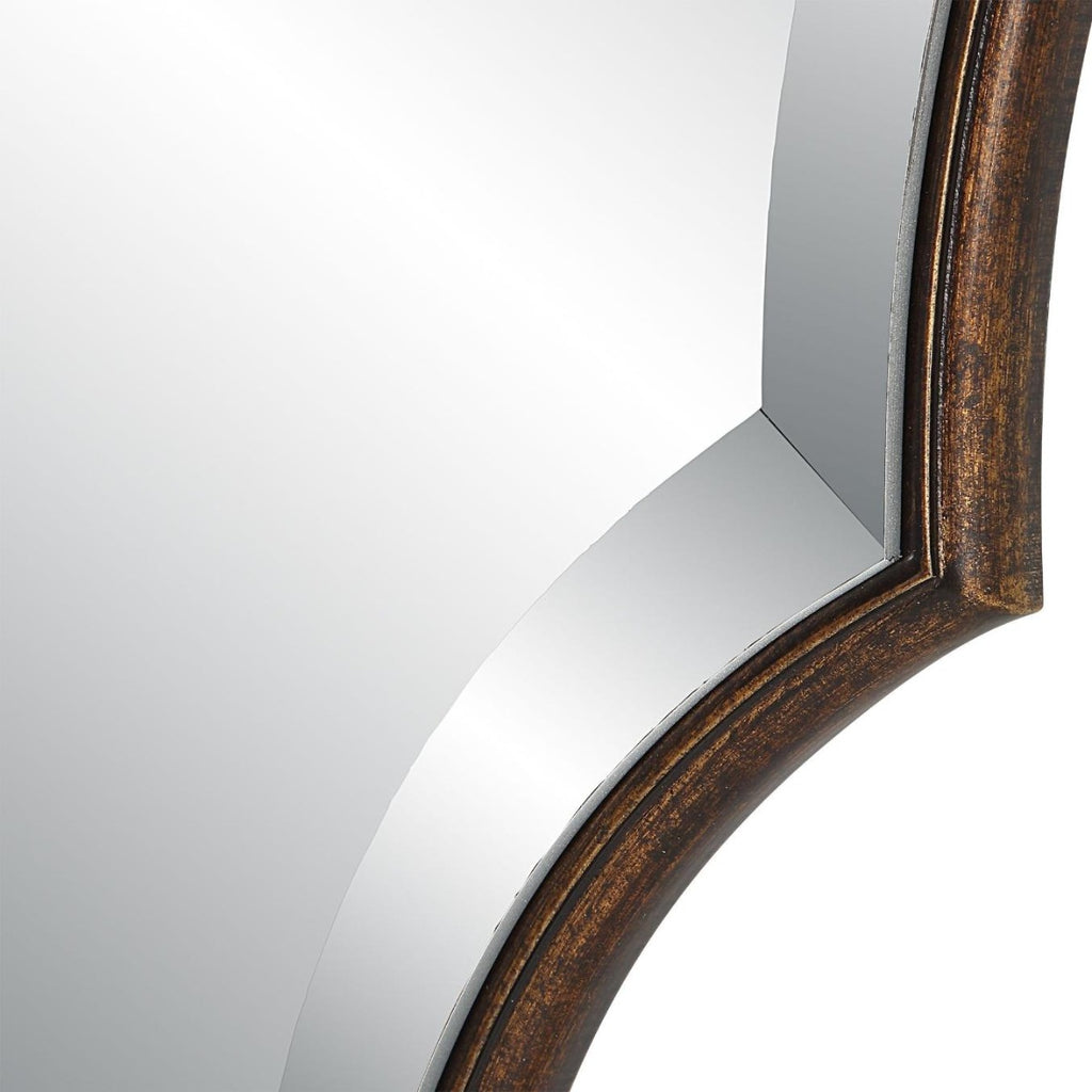 Keiichi Aida Oval Mirror in Bronze, view 5