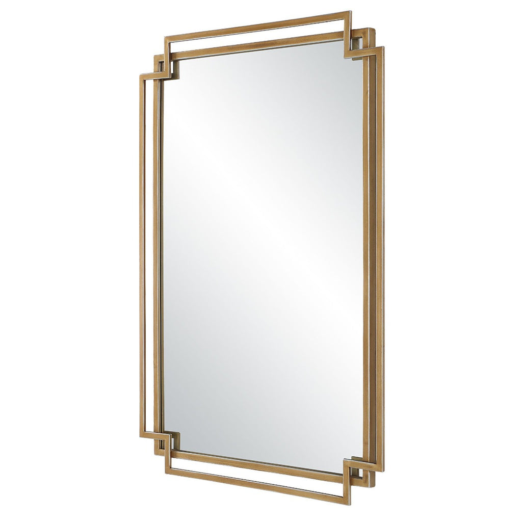 Keiichi Deco Mirror Brushed Gold, view 5